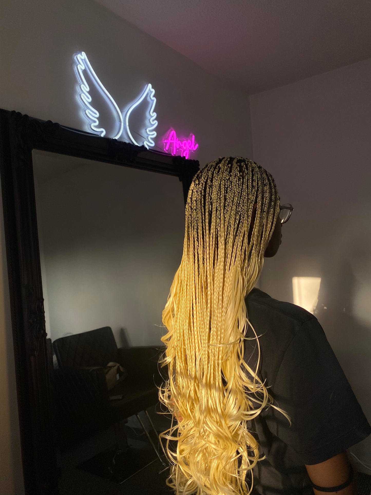 Blond French Curl Braiding Hair