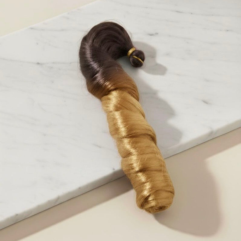 24” Ombrè Blonde French Curl Braiding Hair