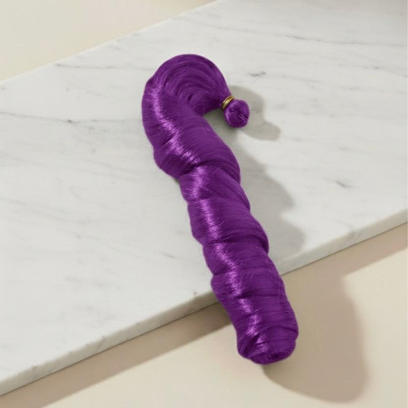 Purly Purple French Curl Braiding Hair