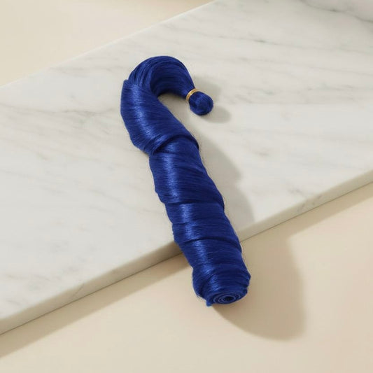 Navy Blue French Curl Braiding Hair