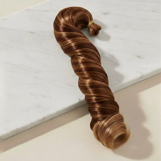 24” Mocha Delight French Curl Braiding Hair