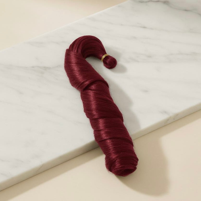 Berry Bliss French Curl Braiding Hair