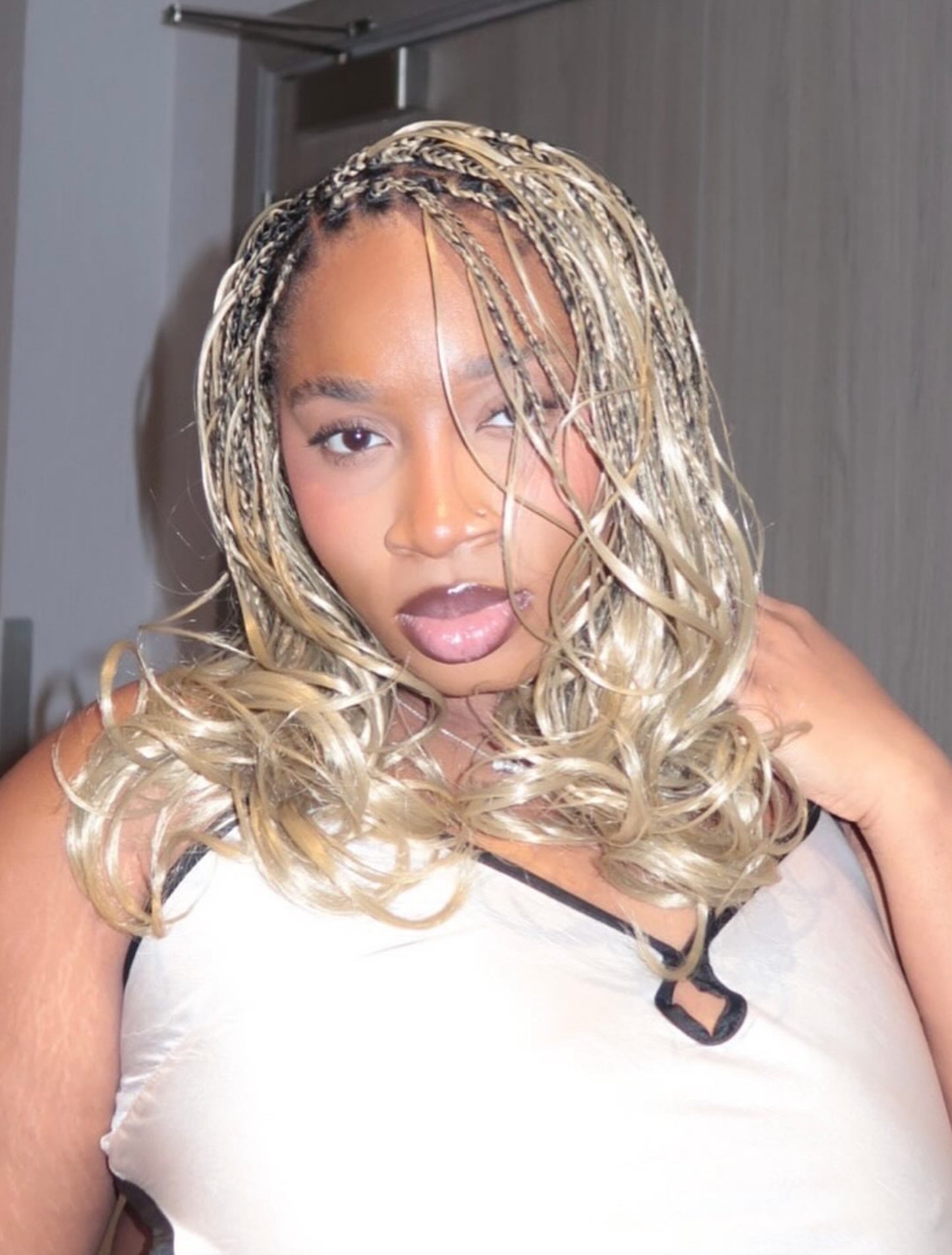 Mistic Blond French Curl Braiding Hair