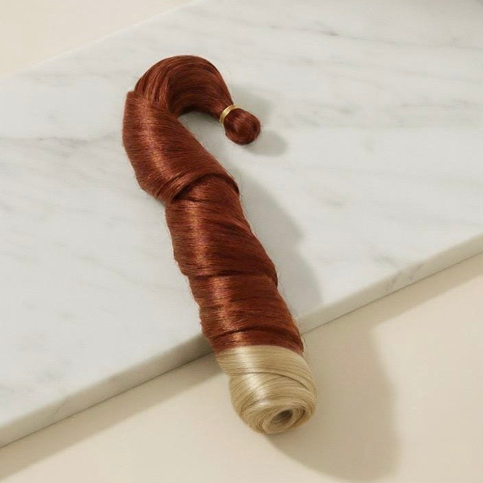 24” Amber Glow French Curl Braiding Hair