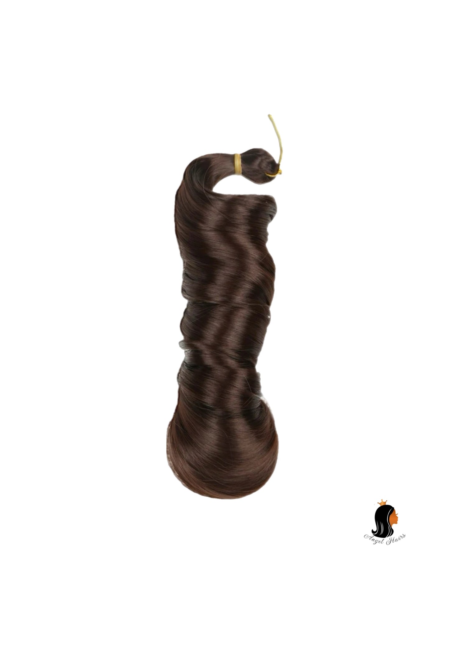 24” Cocoa Brown French Curl Braiding Hair