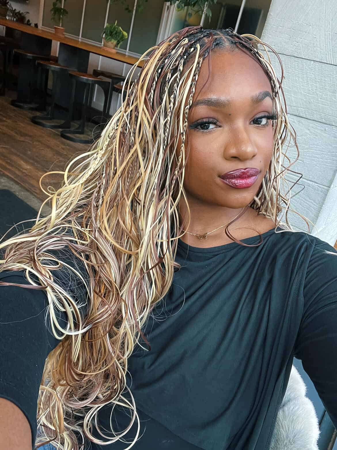 24” Caramel Deluxe French Curl Braiding Hair